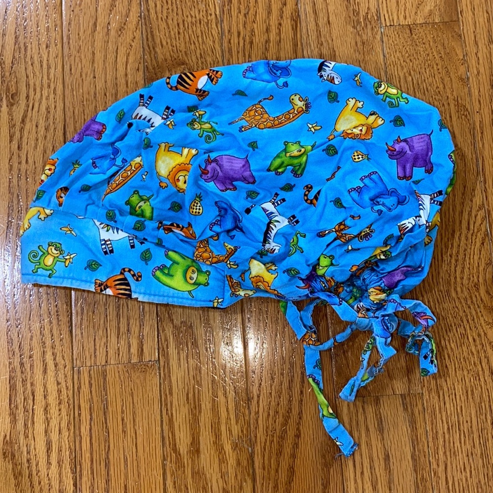 Bouffant Surgical Scrub Animal Hat/Cap